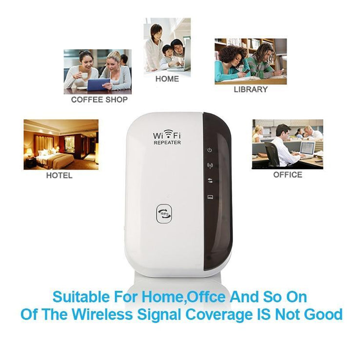 BowLift | WiFi Repeater Amplifier WiFi Extender 300Mbps Wireless Wi Fi Range Extender Wi Fi Signal Amplifier Booster 802.11N Access point