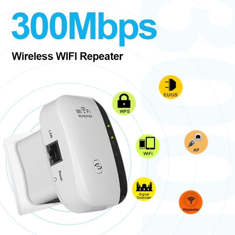 BowLift | WiFi Repeater Amplifier WiFi Extender 300Mbps Wireless Wi Fi Range Extender Wi Fi Signal Amplifier Booster 802.11N Access point