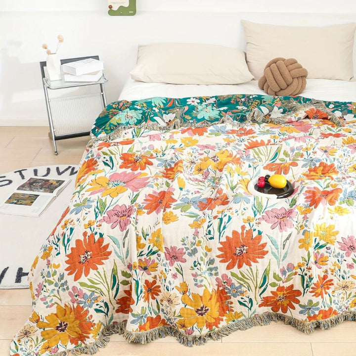 BowLift | Wildflower Garden Cotton Blanket