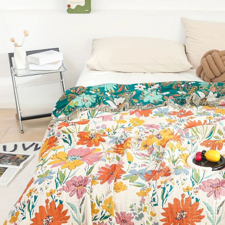 BowLift | Wildflower Garden Cotton Blanket
