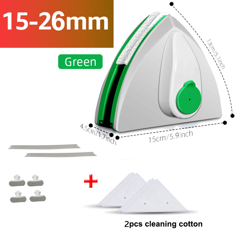 BowLift | Magnetic Double-layer Window Cleaner with Automatic Water Discharge