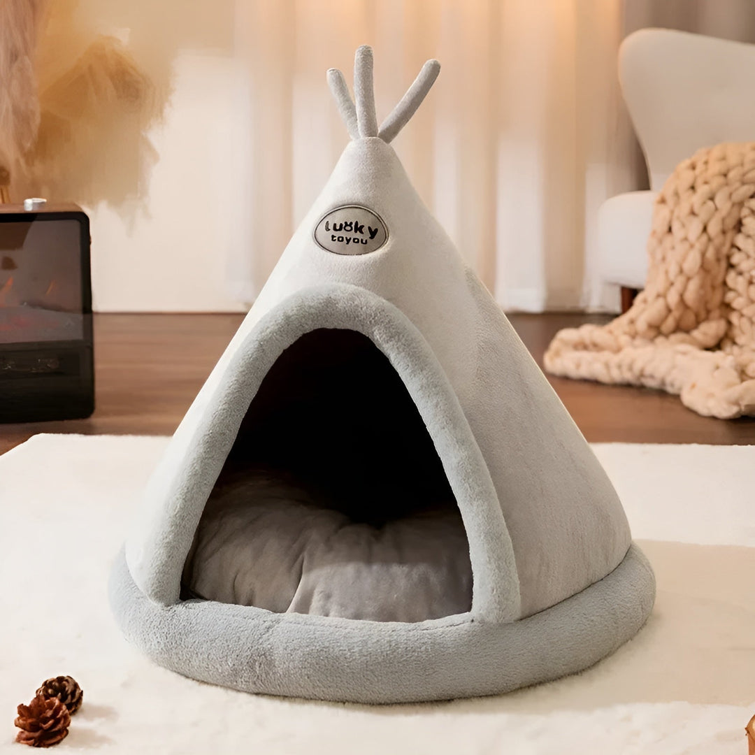 Cozy Tent Home for Pets - PurrPalace | Bowlift