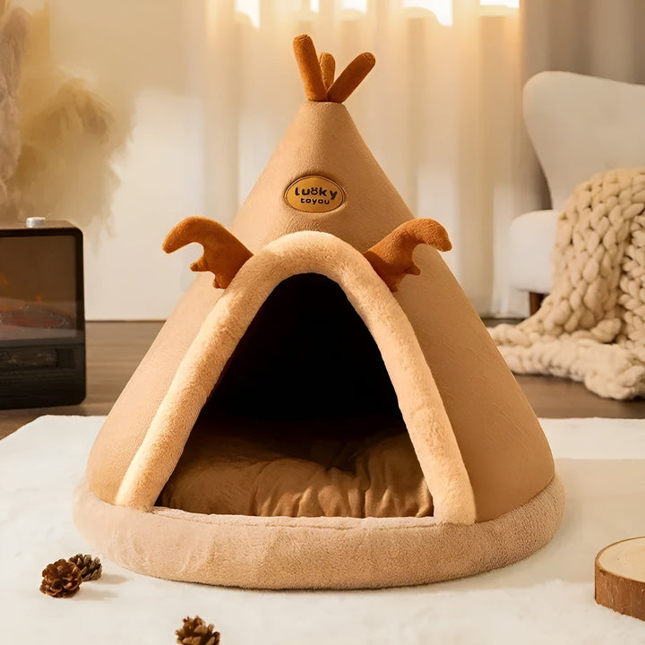 Cozy Tent Home for Pets - PurrPalace | Bowlift