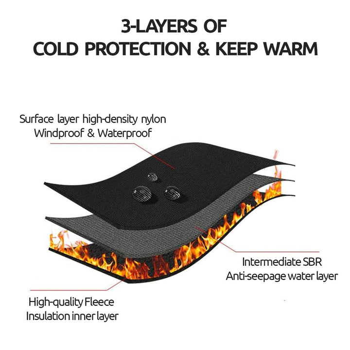 BowLift | Heat Retaining Thermal Warming Gloves for Cycling, Skiing & Outdoor Sports