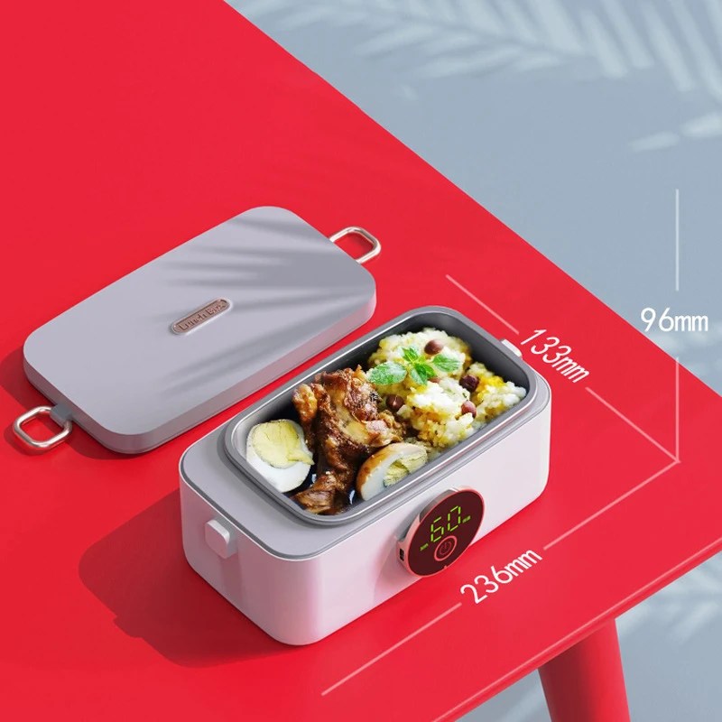 BowLift | HeatMate Pro Wireless Heated Lunchbox – Rechargeable & Portable Food Warmer for Hot Meals On the Go