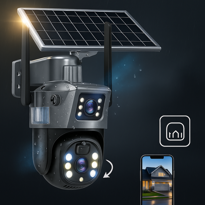 BowLift | Security Camera Solar Outdoor Wireless 4K System