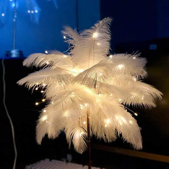 OstrichGlow Nightlight - Unique Mood Lamp with Pink Foot Bowl Lift
