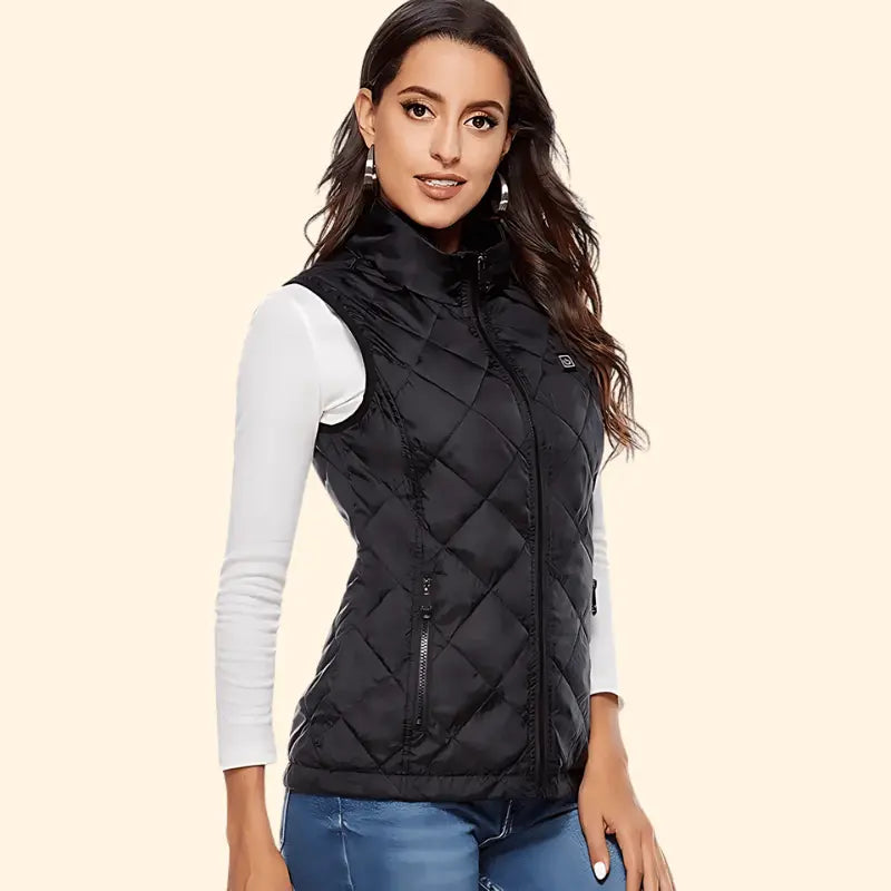 BowLift | Women's Heated Gilet | 9 Heating Zones, Customisable Heat Settings & Lightweight Design for Cold Weather Activities