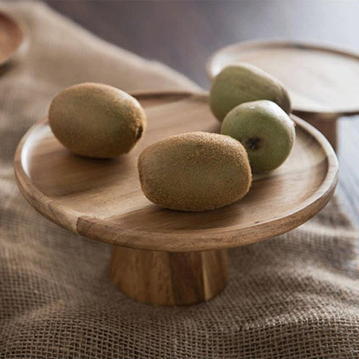 BowLift | Wood Cake Stand