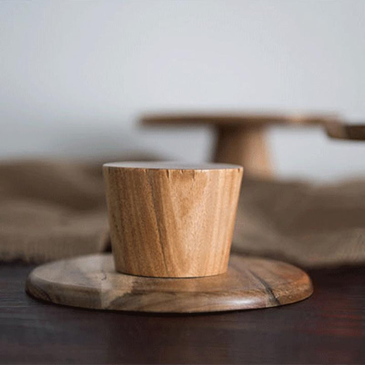 BowLift | Wood Cake Stand