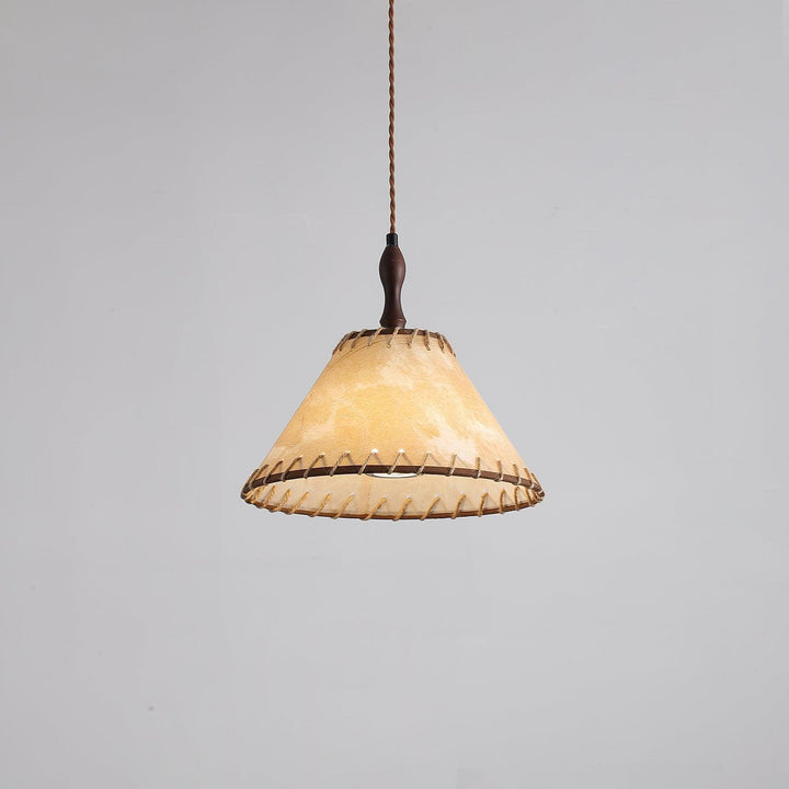 BowLift | Pendant lamp with natural materials and subtle light
