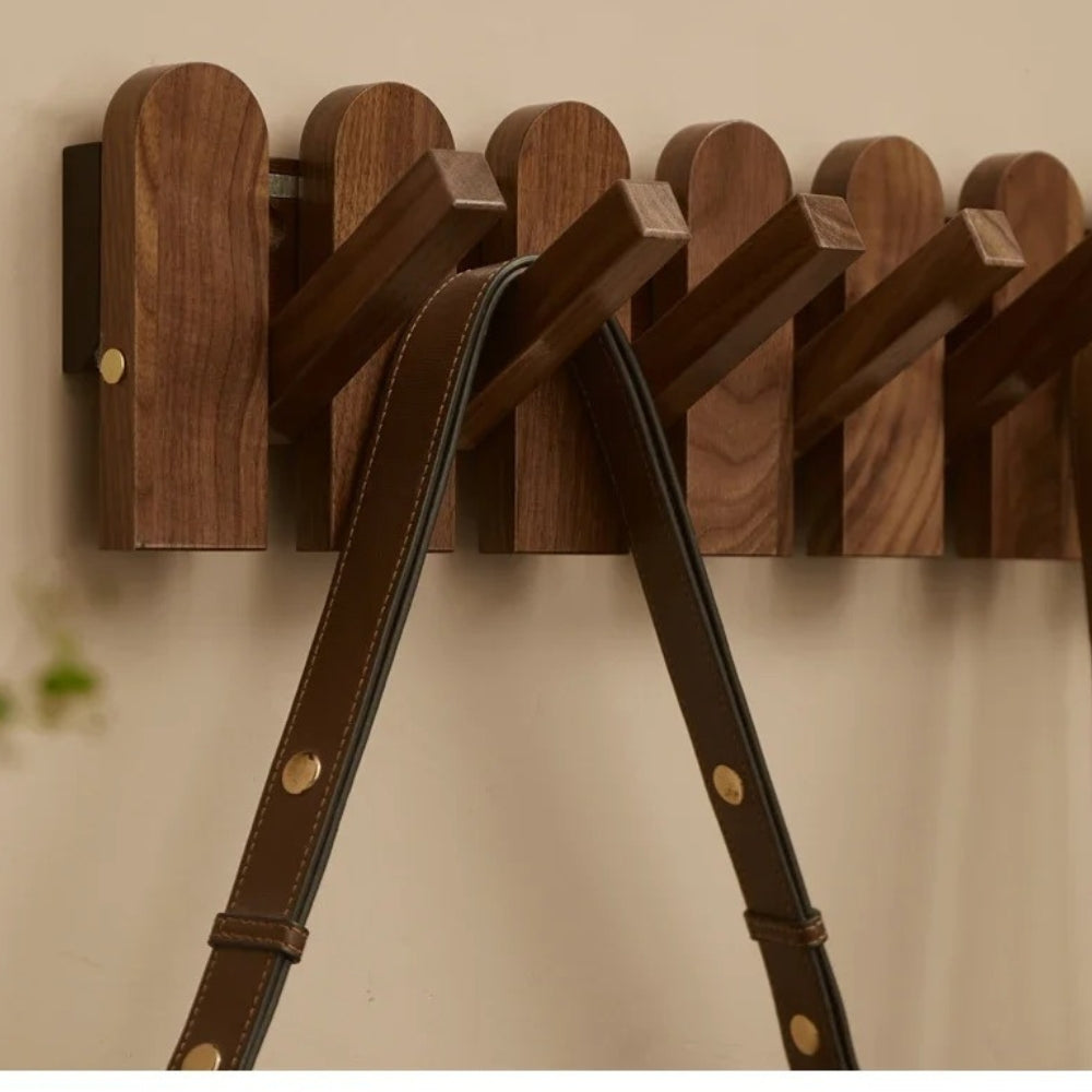 BowLift | Piano Wooden Hook Wall Coat Rack