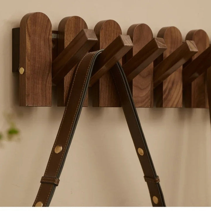 BowLift | Piano Wooden Hook Wall Coat Rack