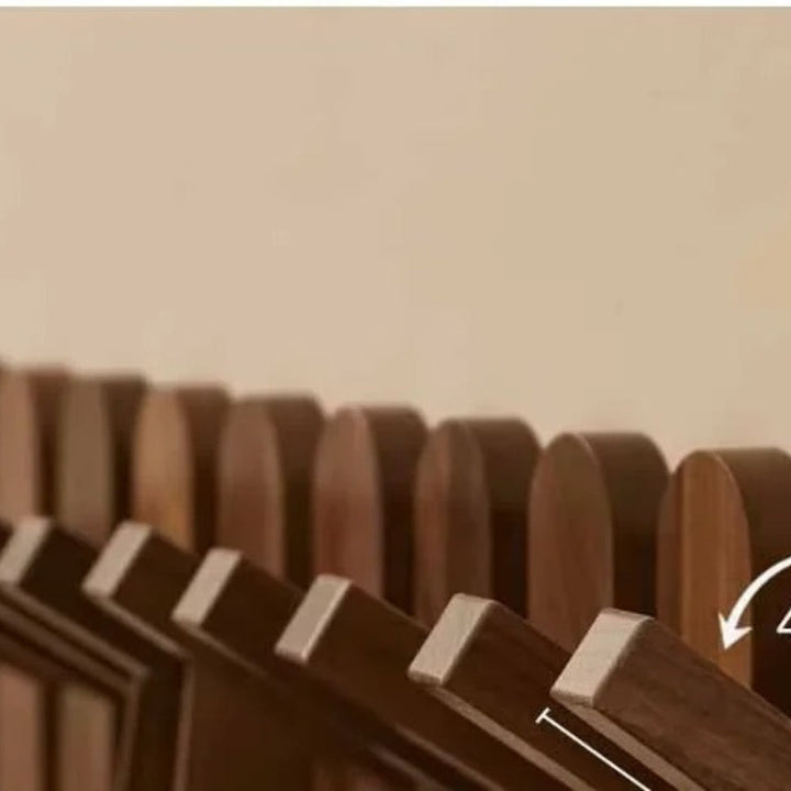 BowLift | Piano Wooden Hook Wall Coat Rack