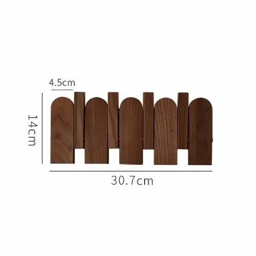BowLift | Piano Wooden Hook Wall Coat Rack