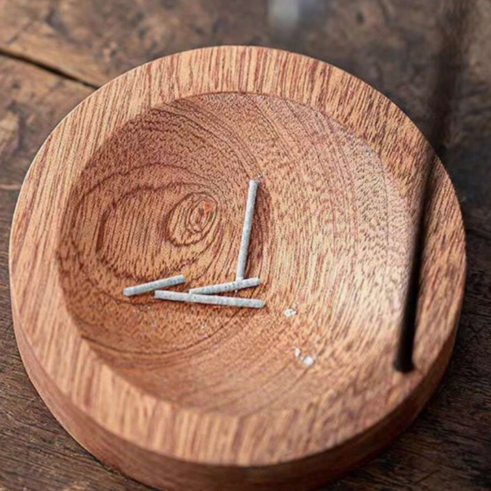 BowLift | Wooden Incense Burner with Metal Holder