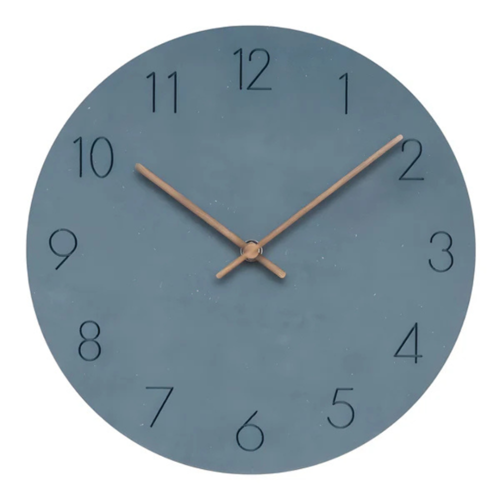BowLift | Modern Silent Wooden Wall Clock – Minimalist Design