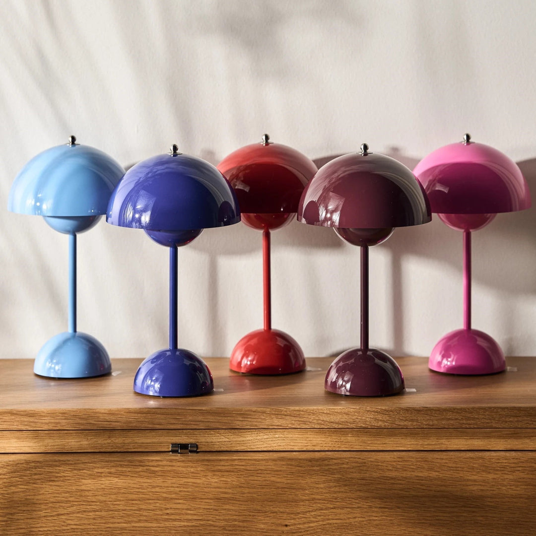 LunarGlow Table Lamp - Dimmable LED Lighting for Any Interior Bowlift