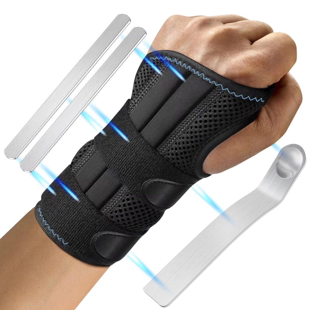 WristGuard Secure Wrist Bandage | Injury Recovery - Carpal Tunnel - Arthritis - Sports - Daily Support Bowlift