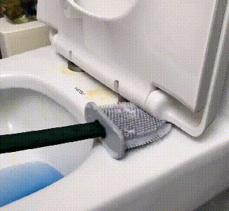 BowLift | FlexiClean Toilet Brush – Hygienic Silicone Design for Easy Cleaning