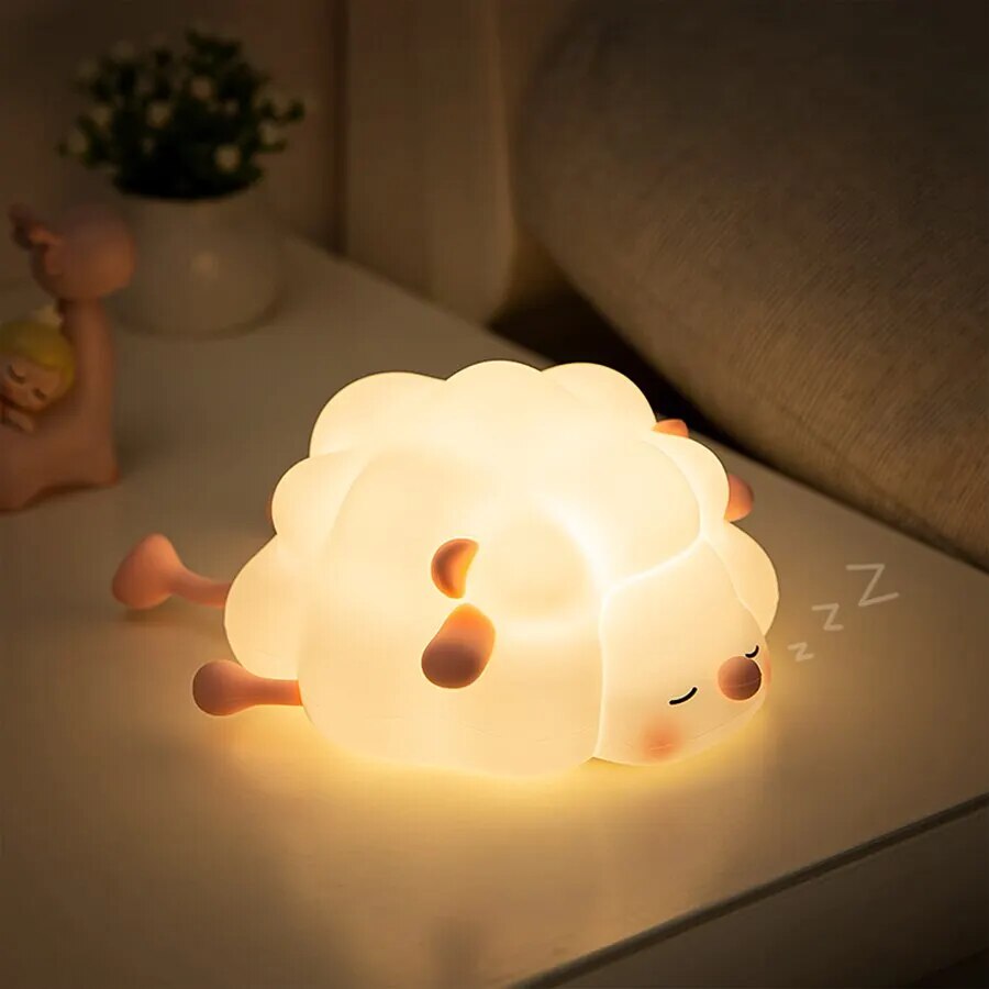 BowLift | DreamGlow | Premium Touch Sensor Night Light – Soft LED Bedside Lamp for Kids