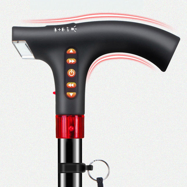 BowLift | Intelligent Walking Stick for Elderly People with LED Light