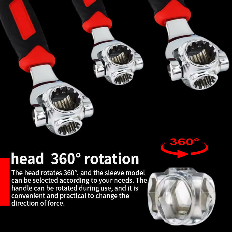 52 in 1 Universal socket wrench | Bowlift