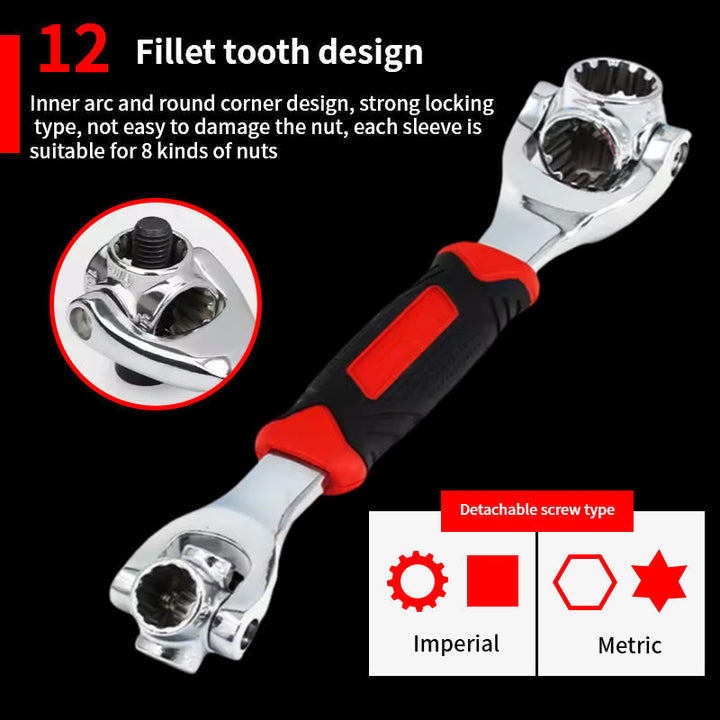 52 in 1 Universal socket wrench | Bowlift