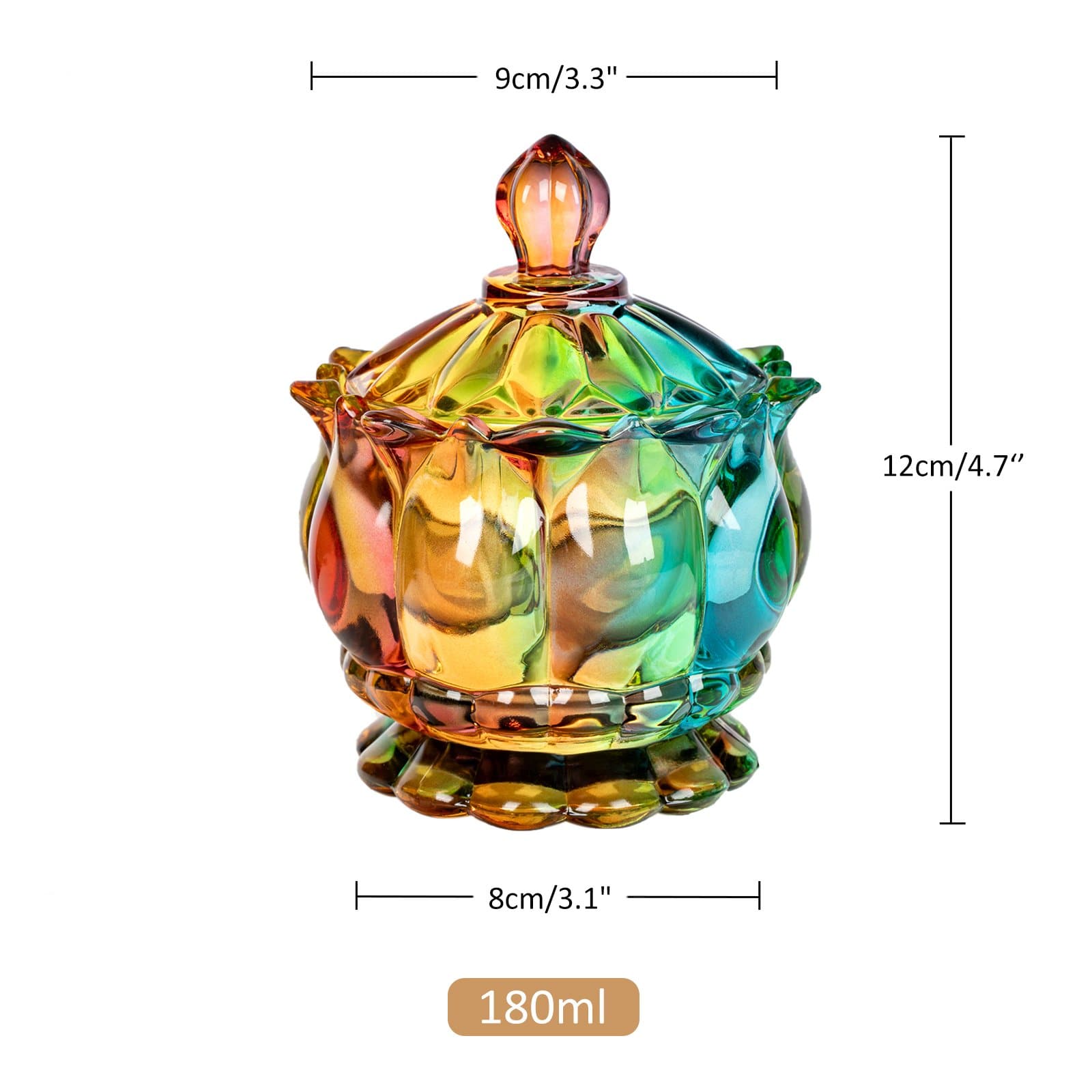 BowLift | Iridescent Sugar Bowl with Lid