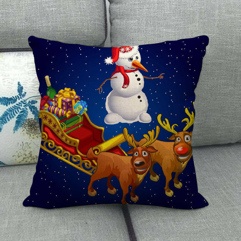 BowLift | Festive 18-Inch Velvet Pillowcase with Hidden Zipper for Christmas Decoration