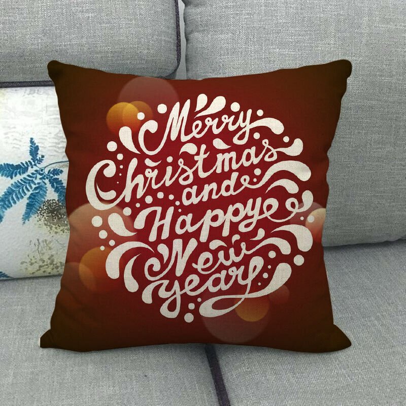 BowLift | Festive 18-Inch Velvet Pillowcase with Hidden Zipper for Christmas Decoration
