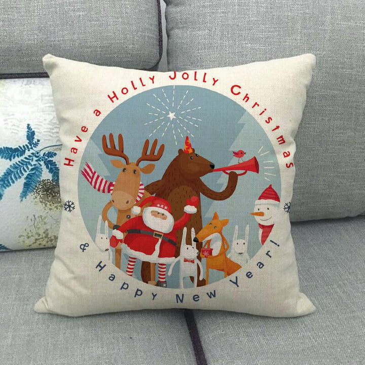BowLift | Festive 18-Inch Velvet Pillowcase with Hidden Zipper for Christmas Decoration