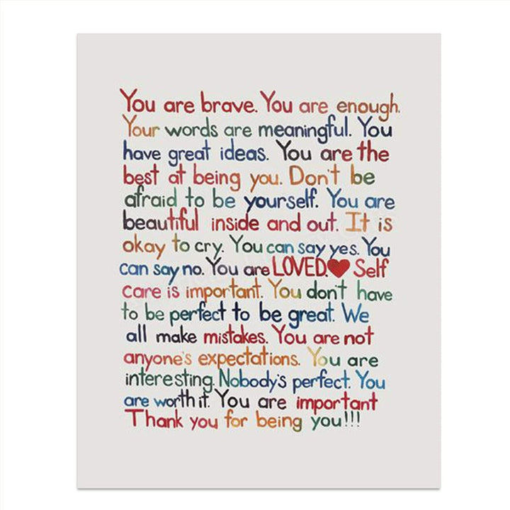 Inspirational Wall Art Print | Bowlift