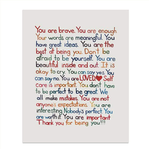Inspirational Wall Art Print | Bowlift