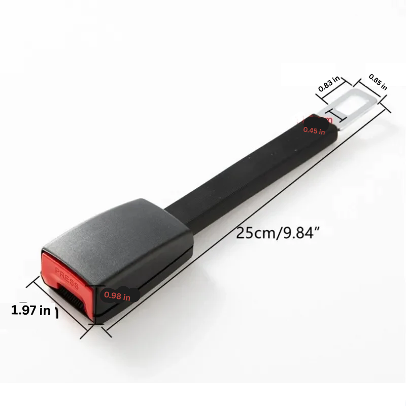 BowLift | Raised Seat Belt Extender with Rigid Stem