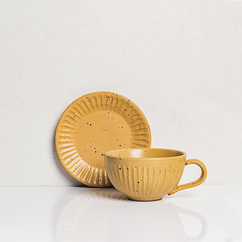 ElegantBowl – Set of 2 Stoneware Bowls with Spoon Bowlift