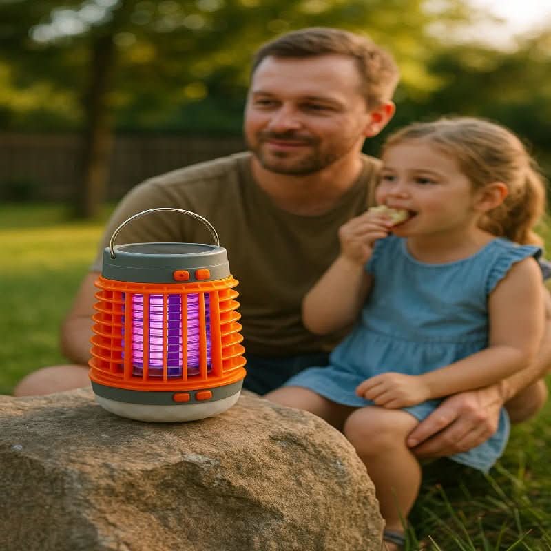 BowLift | 2-in-1 Solar Mosquito Killer Lamp & Outdoor Lantern