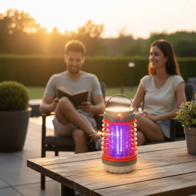 BowLift | 2-in-1 Solar Mosquito Killer Lamp & Outdoor Lantern