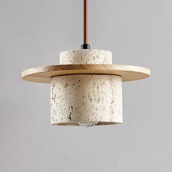 BowLift | EarthLuxe chandelier - Luxurious travertine design chandelier