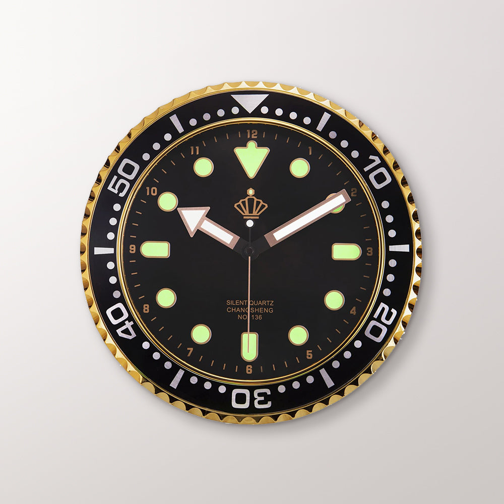 BowLift | Silent Glowing Wall Clock