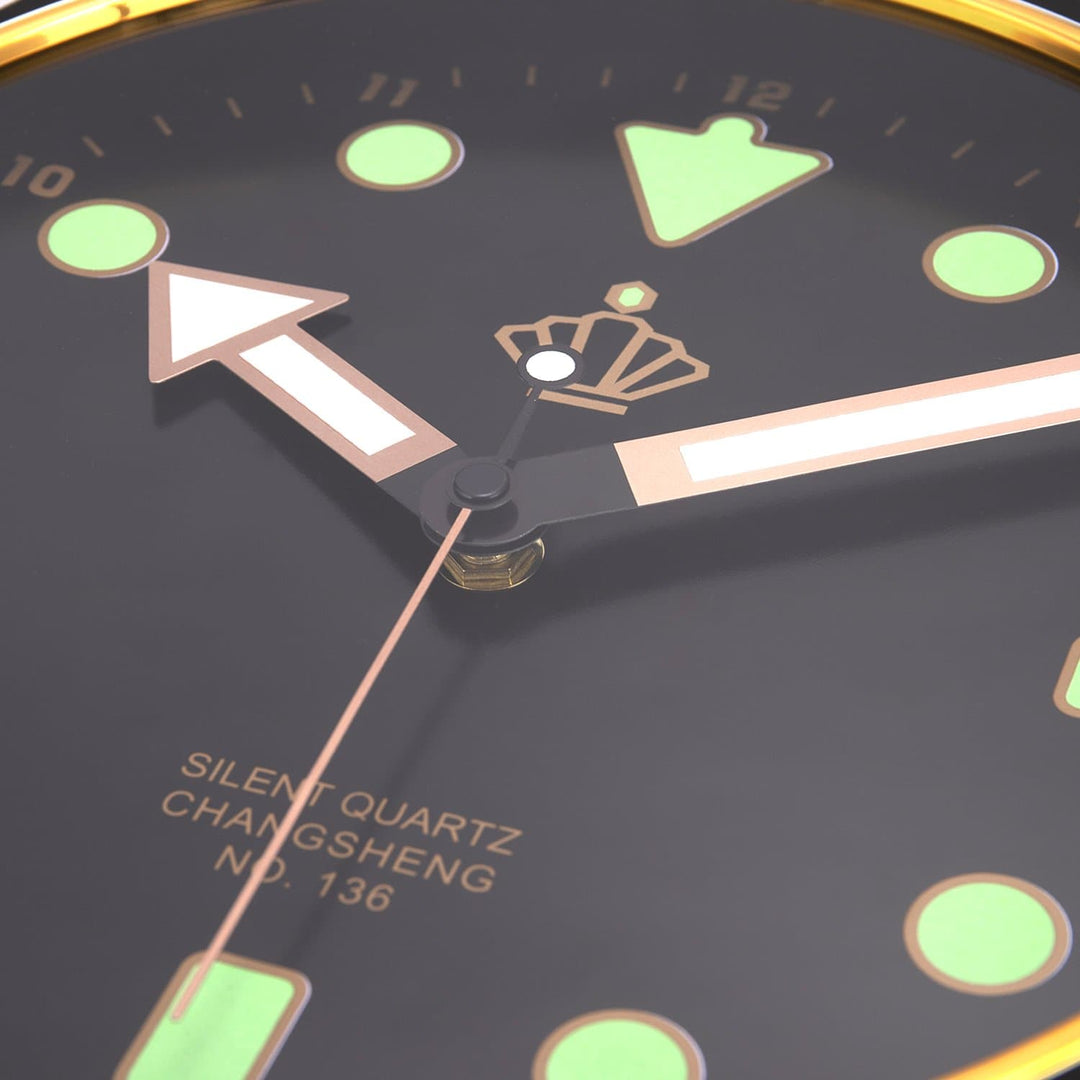 BowLift | Silent Glowing Wall Clock