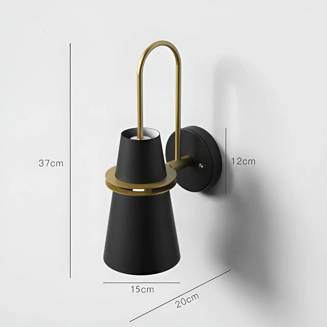 BowLift | Retro Elegance Wall Lamp - EliteAura Luxe Lighting