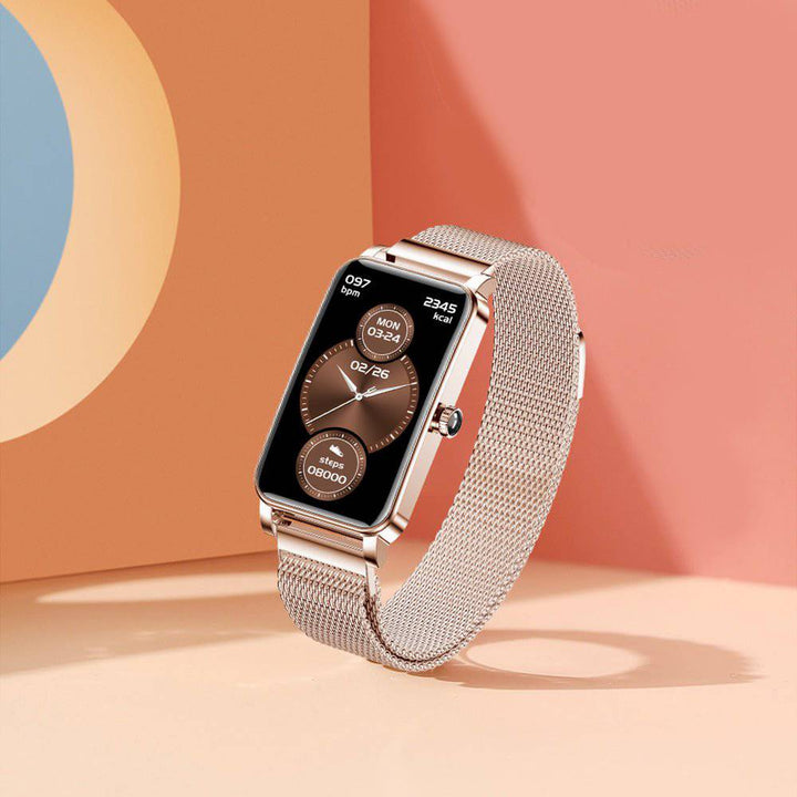 BowLift | Zelina Women’s Smartwatch – Stylish Fitness Tracker with Heart Rate, Sleep Monitor & Notifications