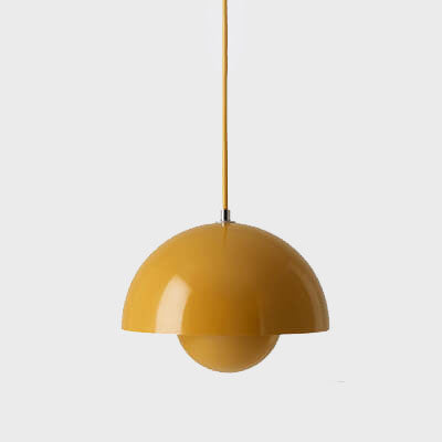 BowLift | ZenithSphere Modern Pendant Lamp Half Sphere Shape