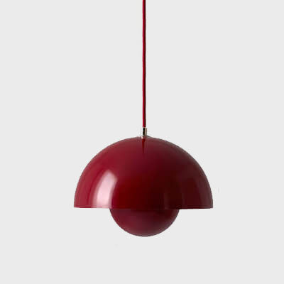 BowLift | ZenithSphere Modern Pendant Lamp Half Sphere Shape