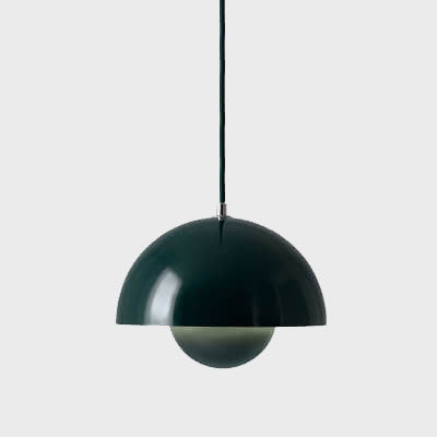 BowLift | ZenithSphere Modern Pendant Lamp Half Sphere Shape
