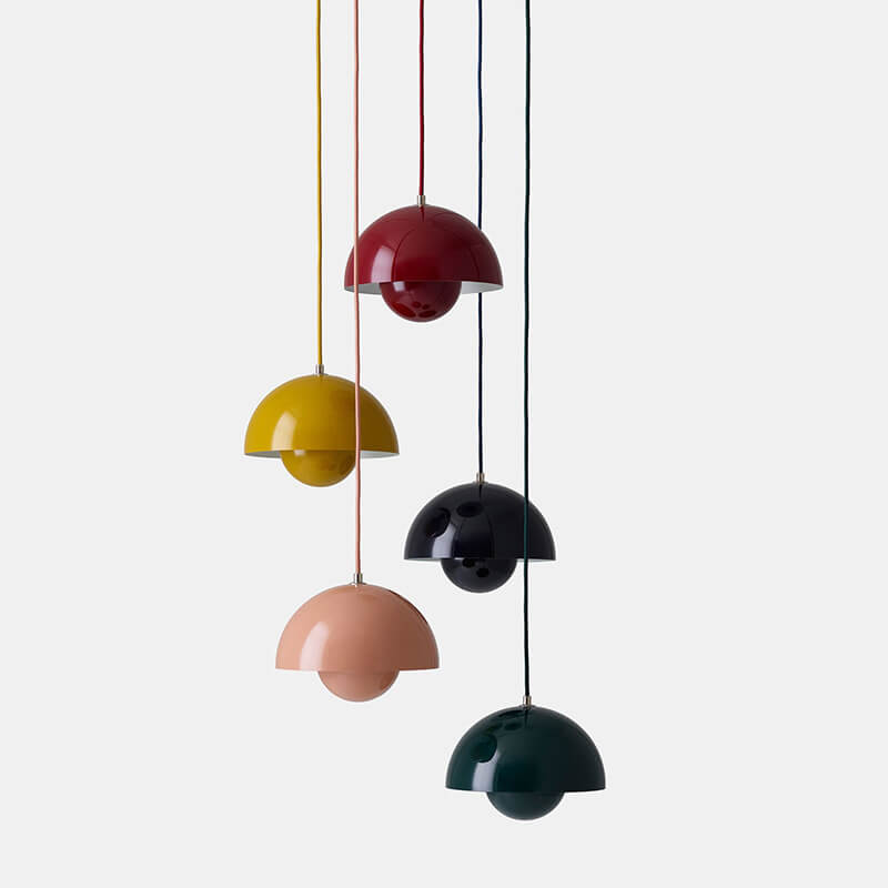 BowLift | ZenithSphere Modern Pendant Lamp Half Sphere Shape