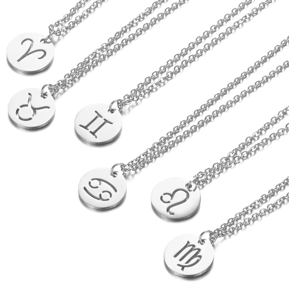 Zodiac Necklace | Sustainable Stainless Steel, Stays Radiant! Bowlift
