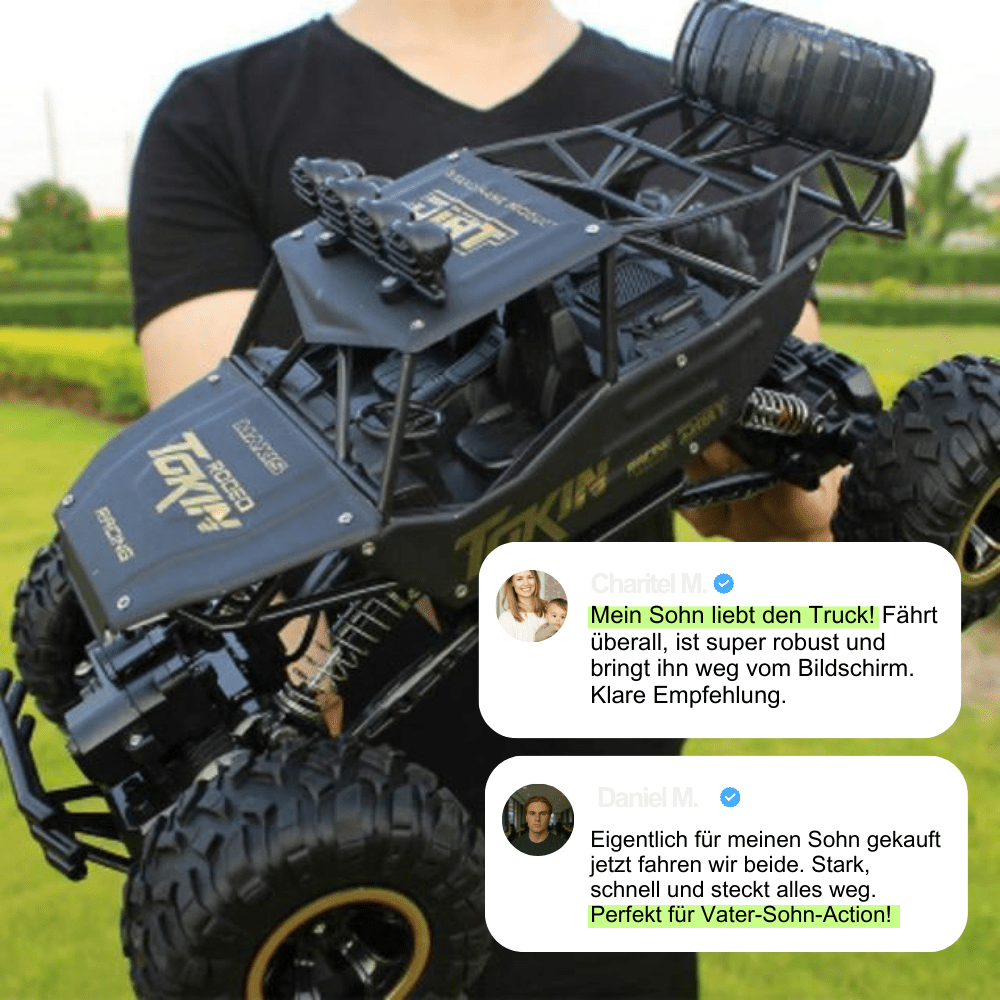 BowLift | RC Monster Truck with 4x4 Drive & Impact Protection for Any Terrain
