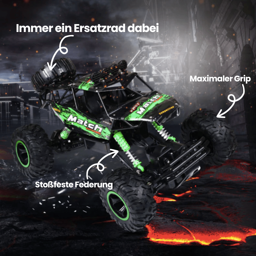 BowLift | RC Monster Truck with 4x4 Drive & Impact Protection for Any Terrain